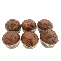 Madalenes de xocolata