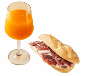 Suc i entrepa mitja